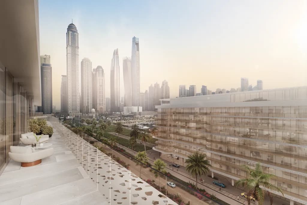 Dubai Harbour Residences render 2
