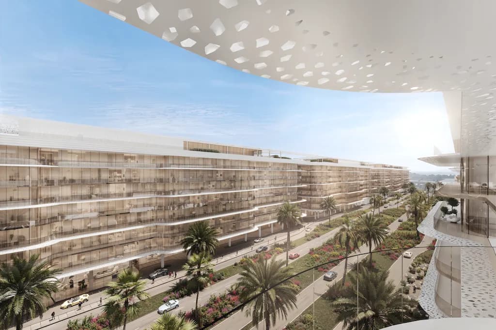 Dubai Harbour Residences render 3