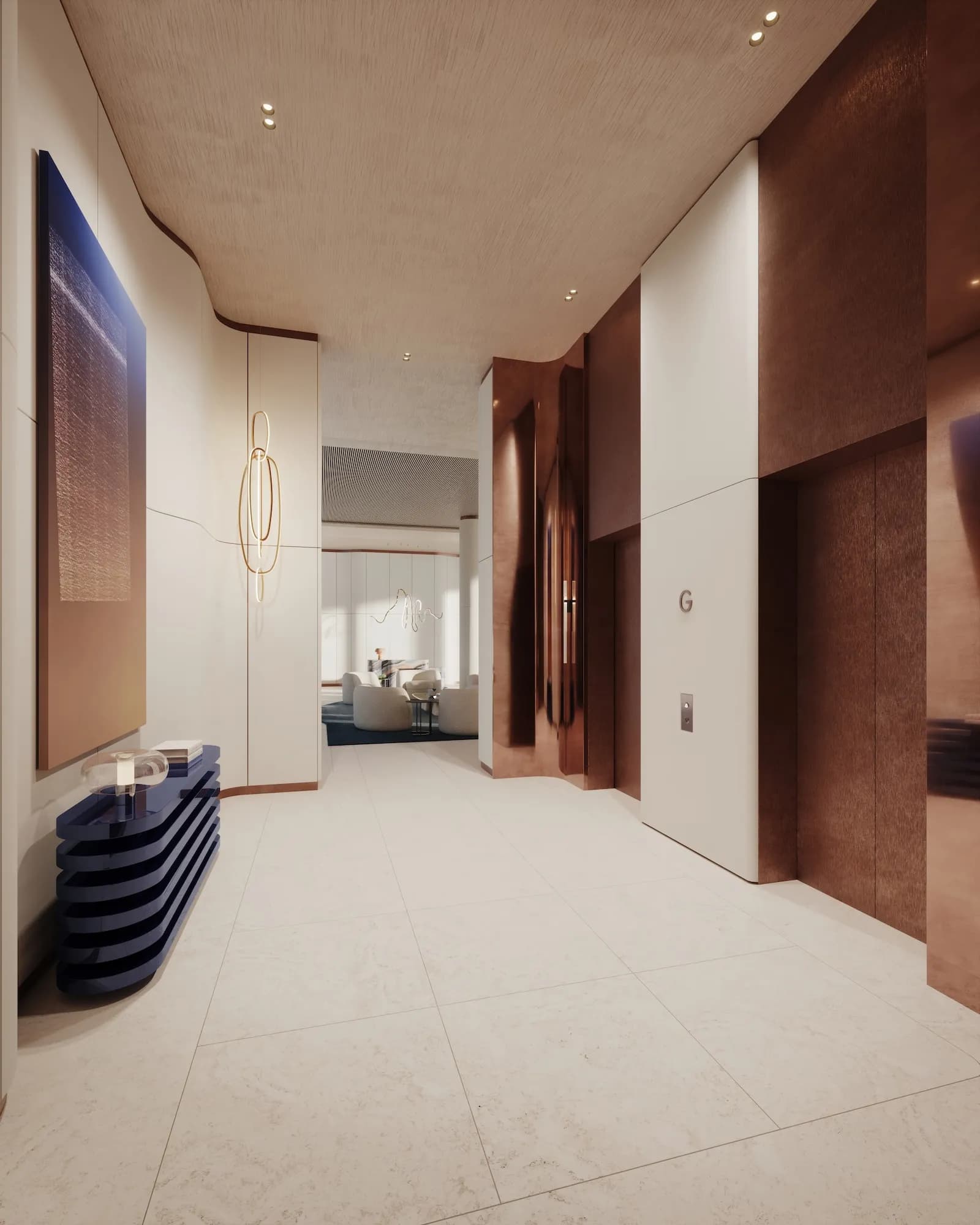Dubai Harbour Residences render 5